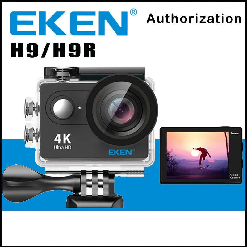 Оригинальная Экшн камера EKEN H9 / H9R с дистанционным управлением Ultra HD 4K Wi Fi 1080P/60FPS 2 0