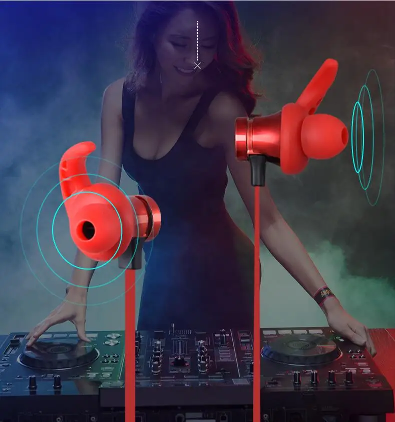 Спортивные Bluetooth наушники беспроводные стерео 4 2 гарнитура Поддержка TF карты MP3 с