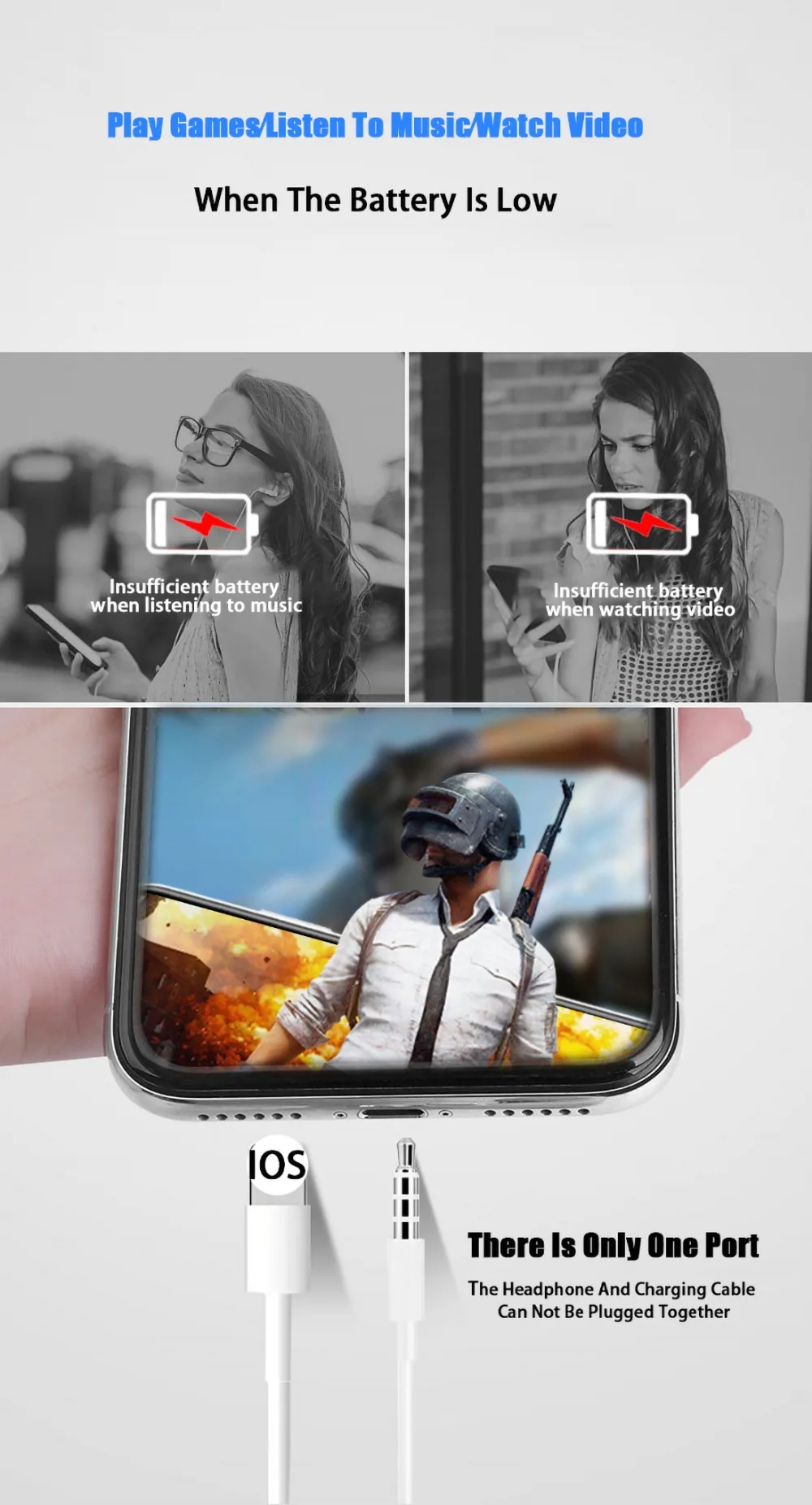 3,5 мм разъем для наушников аудио адаптер для iPhone X 8 7 Plus разъем для наушников OTG кабель для освещения сплиттер конвертер адаптер