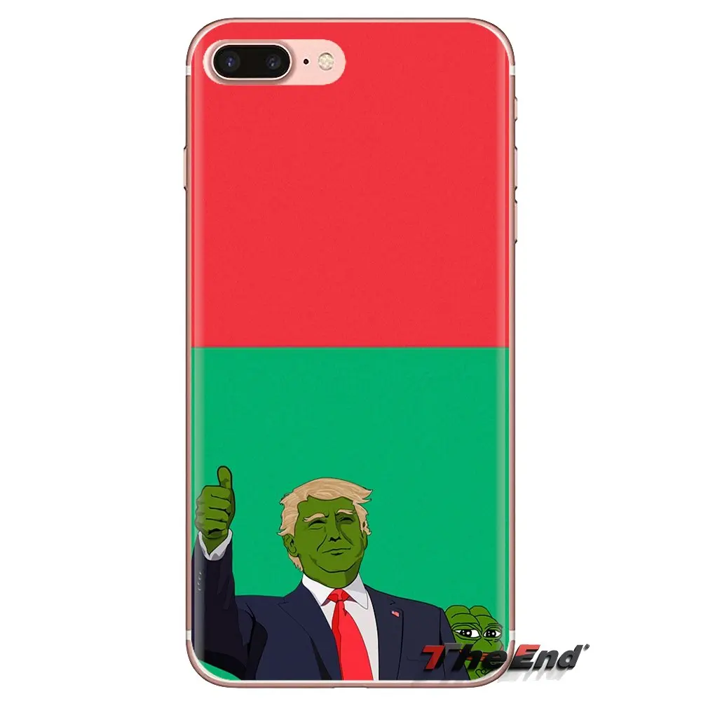 Для Oneplus 3T 5T 6T Nokia 2 3 5 6 8 9 230 3310 1 7 Plus 2017 2018 прозрачный ТПУ Корпус милый лягушка Meme