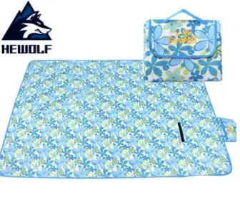 Outdoor Lightweight Oxford Beach Folding Wild Mat Family Park Leisure Picnic | Спорт и развлечения