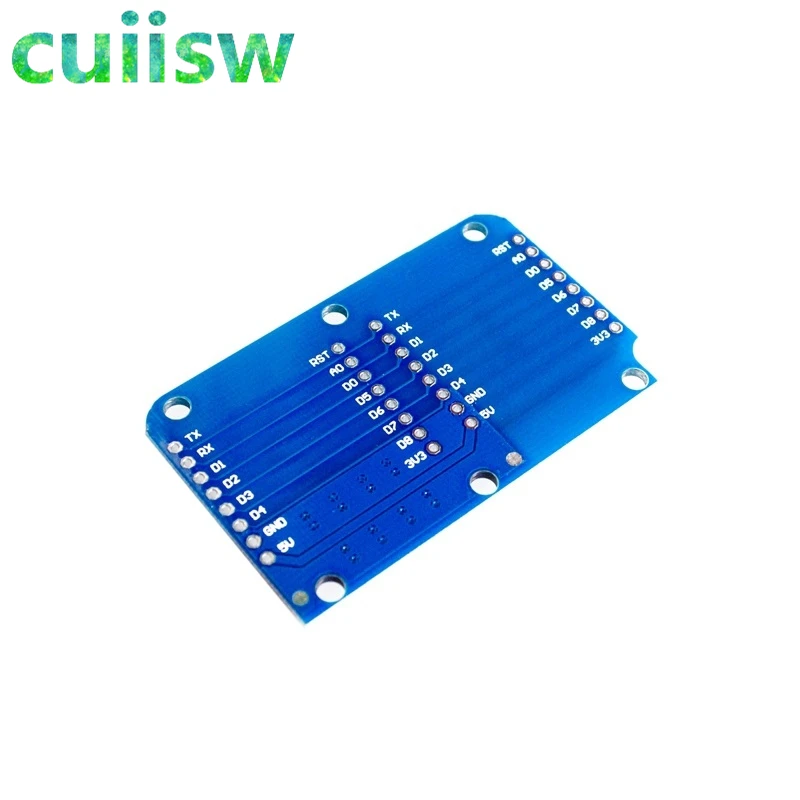Для Wemos D1 Mini Dual Socket Base Shield NodeMCU ESP8266 макетная Базовая плата 3 В с контактами |