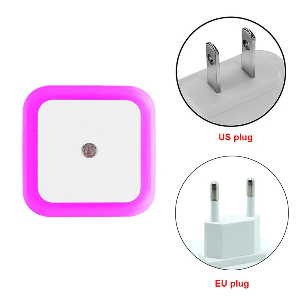 Auto Night Lamp LED Induction Sensor Control Lamp Smart Home Night Light LED Square Light for Baby Bedroom Hallway dropshipping