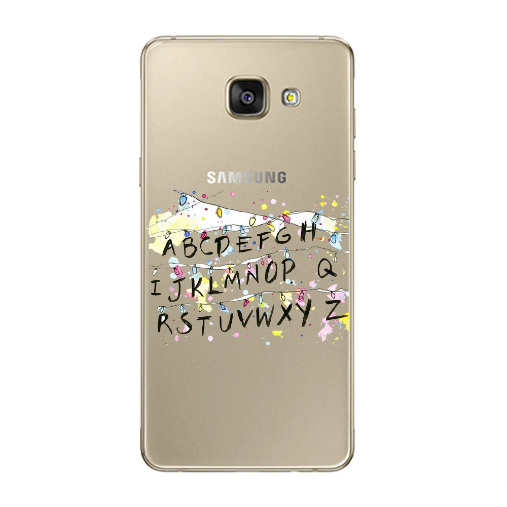 RUICCASE Matte Hard Plastic TV Stranger Things Pattern Case For Samsung Galaxy A3 A5 A7 J1 J3 J5 J7 2015 2016 2017 Phone Cover |