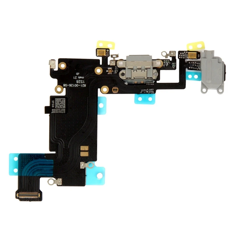 Гибкий кабель для iPhone 6 6S Plus док станция с зарядным портом и usb разъемом наушников 4