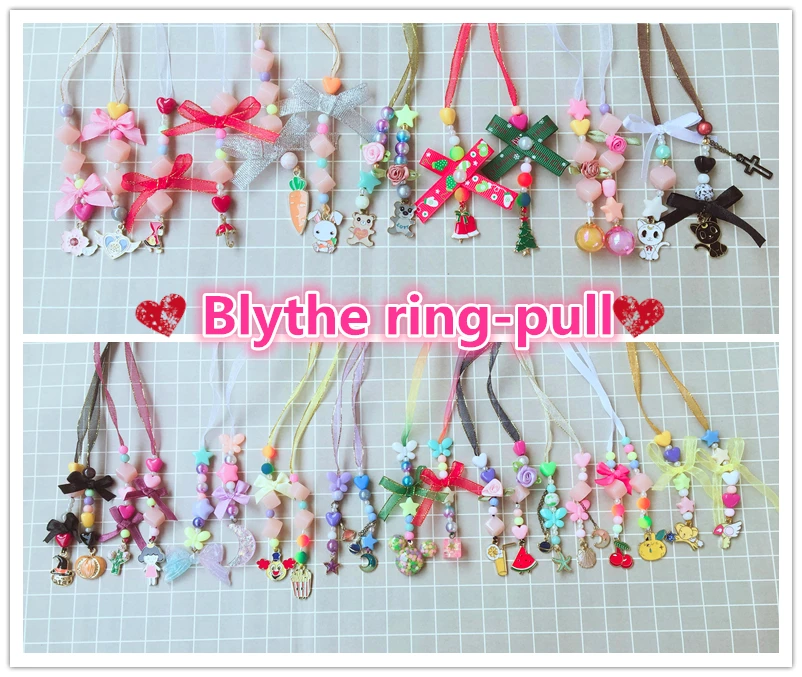 Blyth куклы кольцо тянуть аксессуары струны украшения для 1/6 lol игрушки Изменить