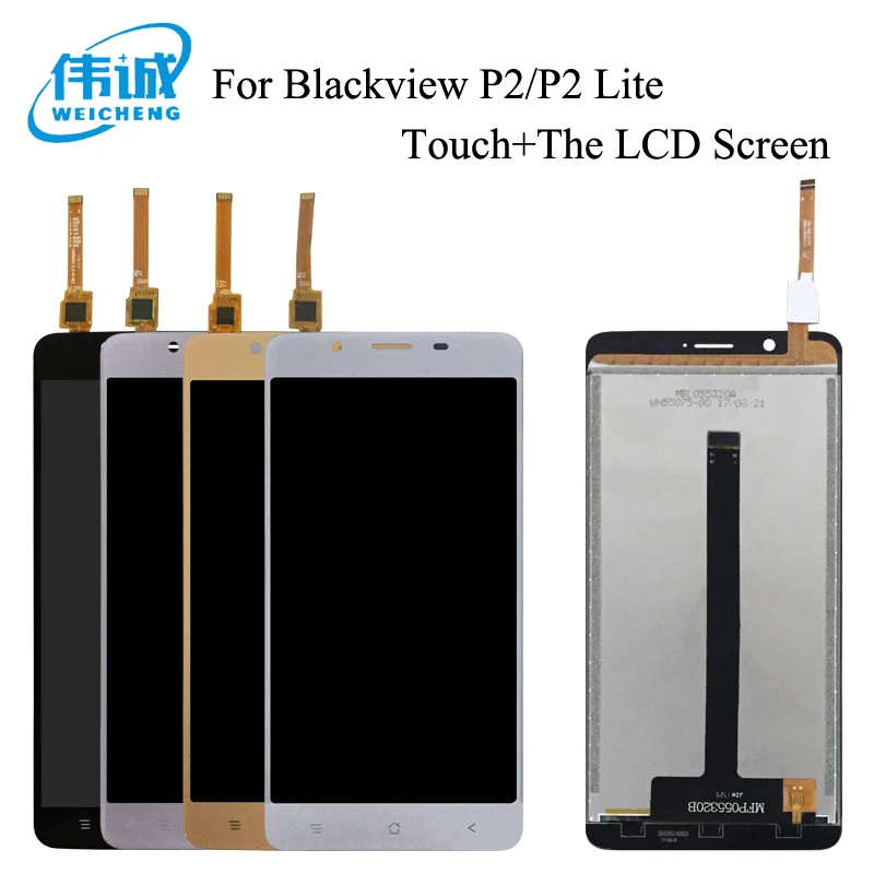 

For Blackview P2 Lite LCD Display and Touch Screen Digitizer Assembly 5.5" Replacement +Free Tools for Blackview P2 lcd sensor