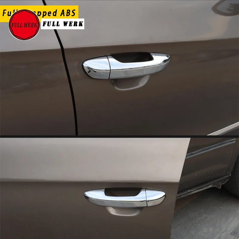 Stainless Steel Car Exterior Door Handle Cover Trim Plate Sticker for VW Volkswagen CC 2013-2018 Decoration Accessories | Автомобили и