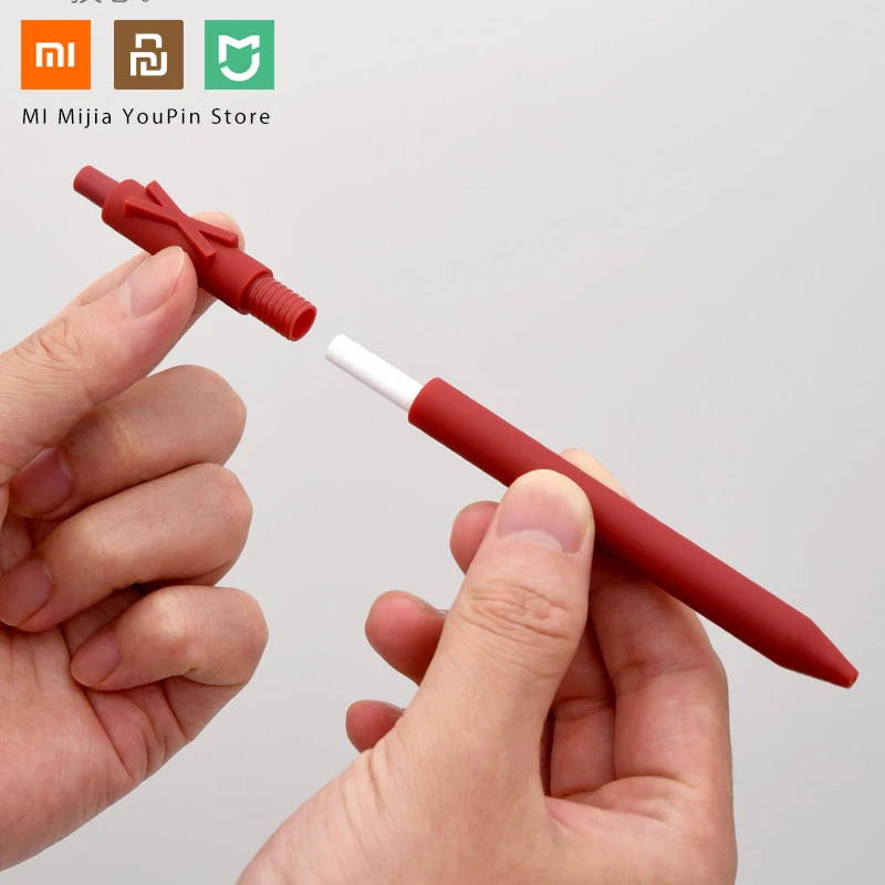 Гелевая шариковая ручка Xiaomi ALPHA Шариковая для школы Официальный знак Роллерная