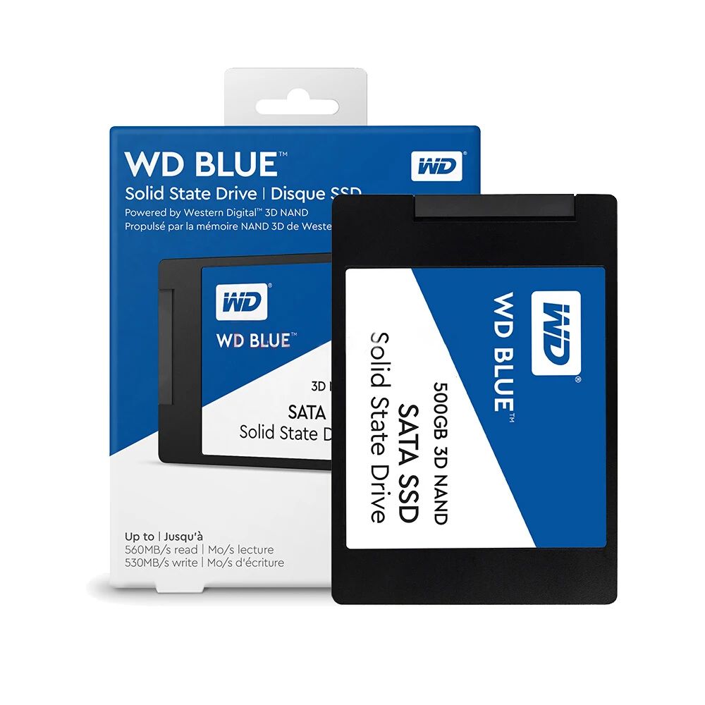 Western Digital Blue SSD interne Solid State Disque 250 GB 500 GB 1 TB - SATA 6 Gbit/s 2.5