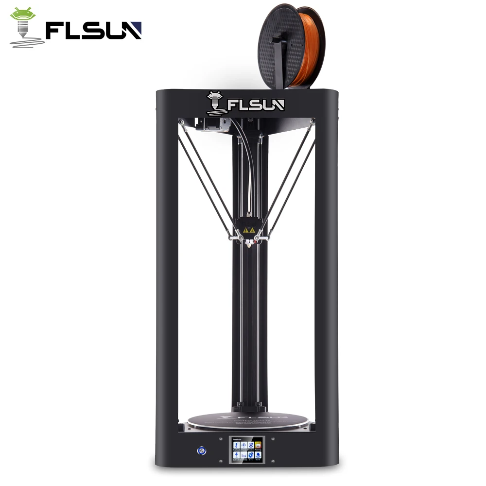2019 решетчатое стекло FLSUN QQ-S 3d принтер все металлические большие размеры печати