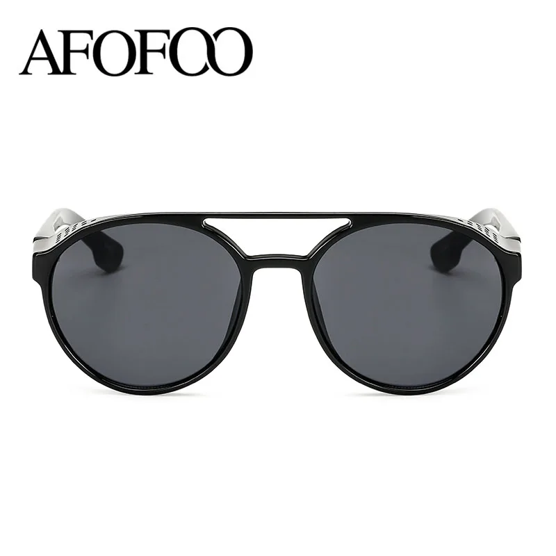 Солнцезащитные очки AFOFOO зеркальные для мужчин и женщин Модные Винтажные