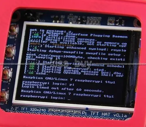 Raspberry Pi 2 3 3B/ 2B /B ЖК-дисплей &quotTFT с кнопками ИК сенсор 320x240 | Электроника