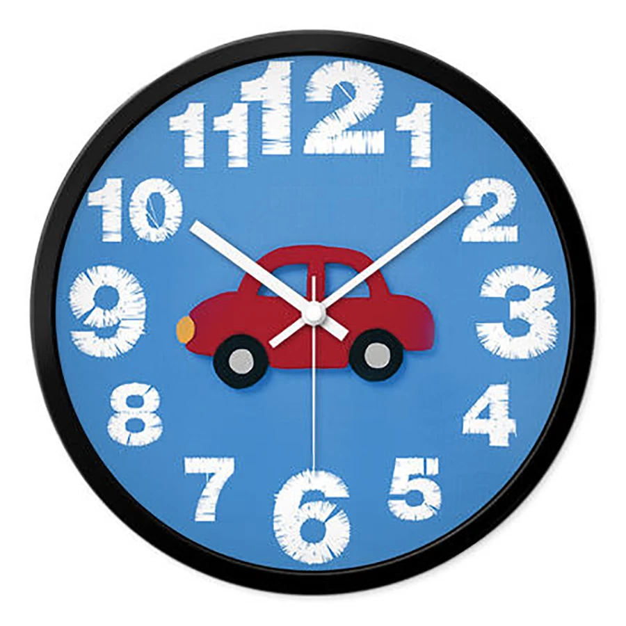 Креативные настенные часы Saatk для спальни с рисунками из мультфильмов детские