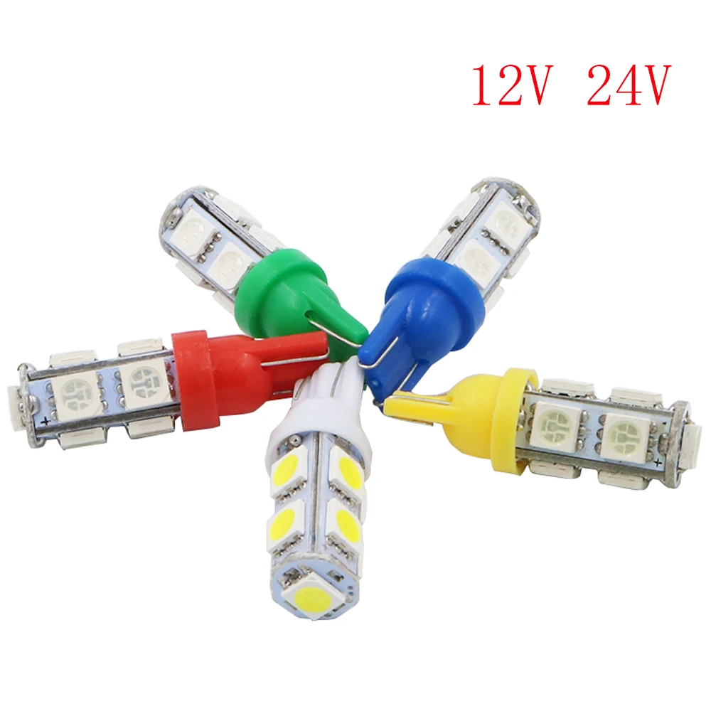 YSY 500X T10 194 168 W5W 9 LED 5050 SMD авто клиновидный боковой задний фонарь для парковки лампа
