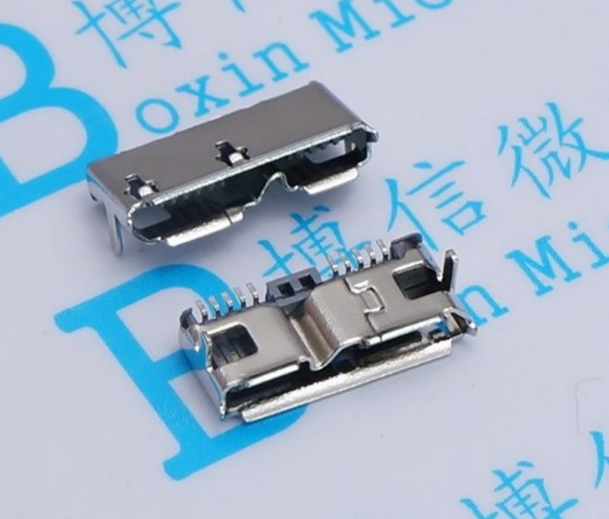 2 шт. микро USB 3 0 B типа DIP гнездовой разъем DIP2 10pin для мобильных жестких дисков