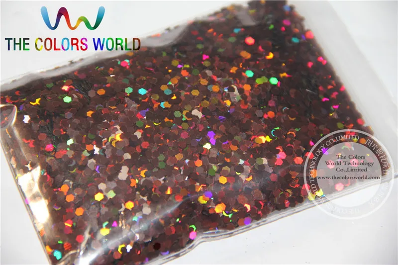 2MM Holographic Coffee Color Glitter Sprinkling Sequins for nail art and other DIY accessories | Красота и здоровье
