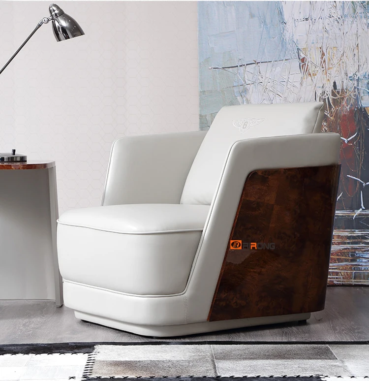 Italy Style Modern Luxury Home Study Living Room Office furniture Three seaters Office Sofa Couch