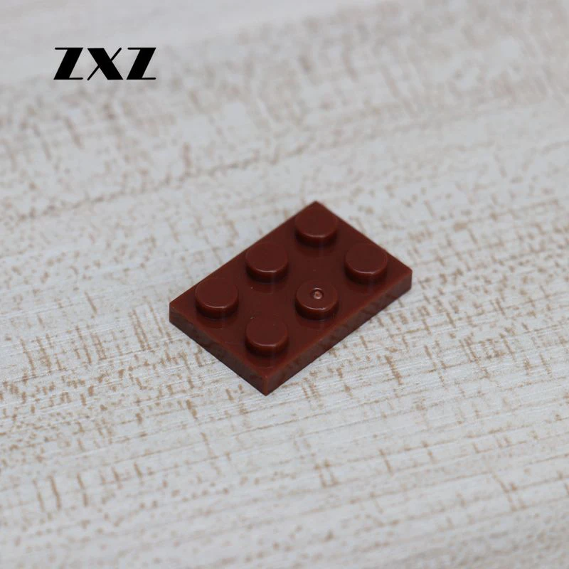 50 шт./лот 2X3 короткие строительные блоки кирпичи DIY игрушки совместимая пластина