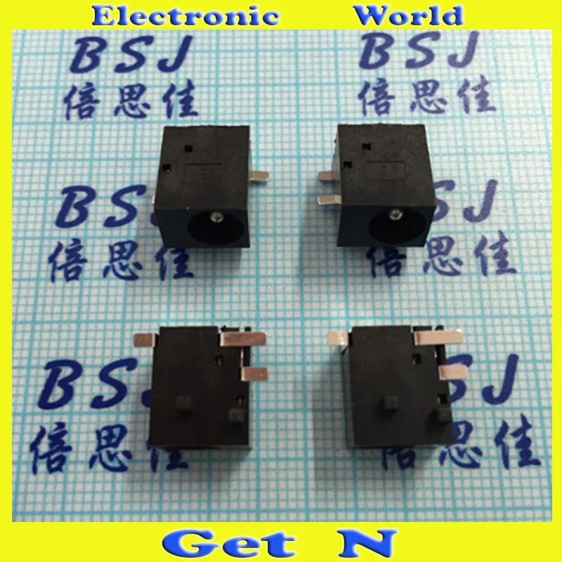 100pcsDC-044 2.0mm SMD DC Power Charging Socket with 3Pins Electronics | Обустройство дома