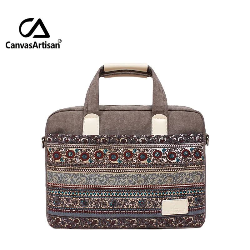 Группа NEW 14 ''в стиле ретро парусиновая сумка унисекс сумки Business Notebook портфель