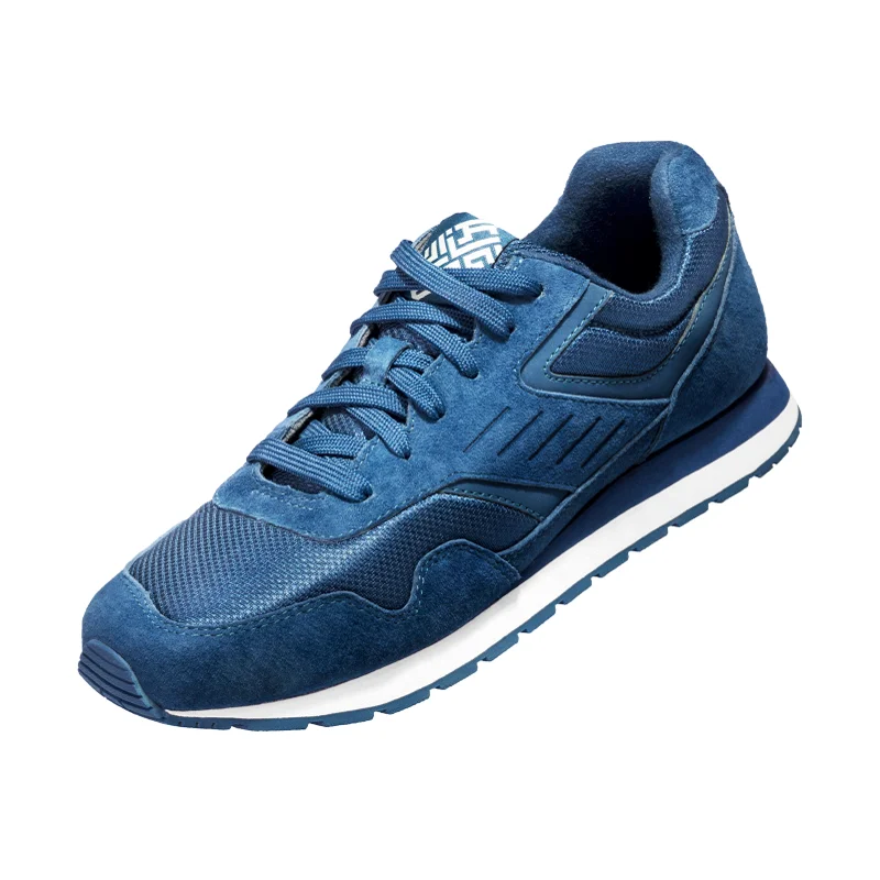 Кроссовки мужские кожаные с зернистой поверхностью размеры 39 46|running shoes|leather running