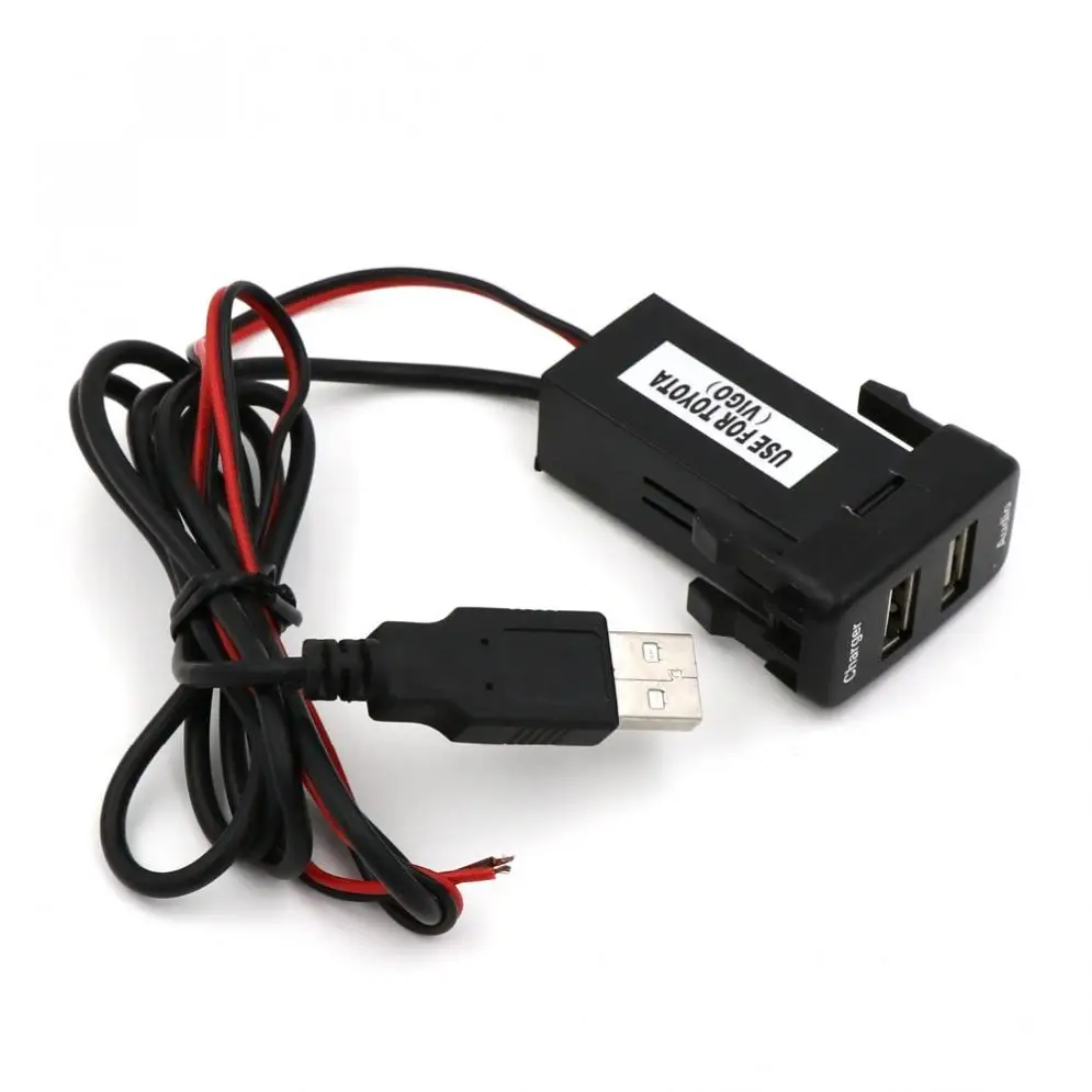 Автомобильное зарядное устройство с портом USB аудиоразъемом usb зарядка для