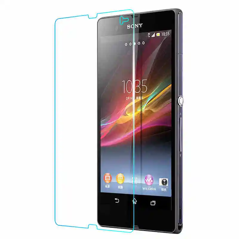 Закаленное стекло для Sony Xperia Z L36H C6603 защита экрана 9H взрывозащищенное Защитное L36i