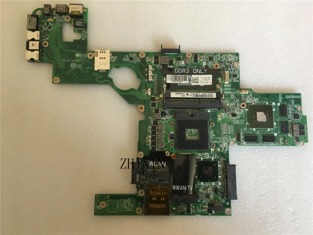 Материнская плата yourui для ноутбука Dell XPS L502X модель DAGM6CMB8D0 CN-0714WC 714WC REV:D 2 ГБ/GT540M