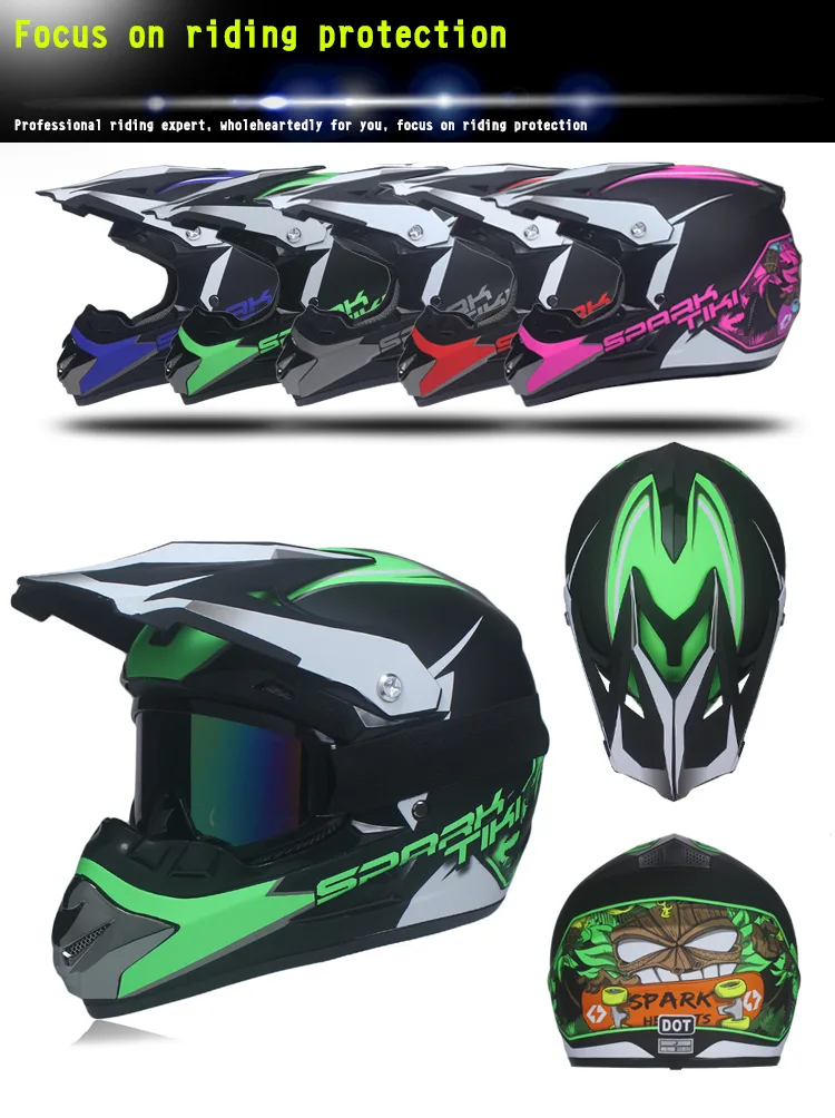 Горячая Распродажа Moto rcycle Helmet off road moto rbike crossNEW Road для взрослых cross Racing Safety |