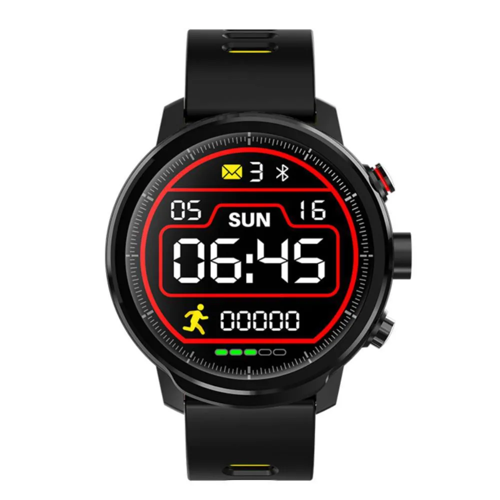 Смарт-часы Microwear L5, мужские, IP68, водонепроницаемые, в режиме ожидания, 100 дней, несколько видов спорта, мониторинг сердечного ритма, погоды, умные часы