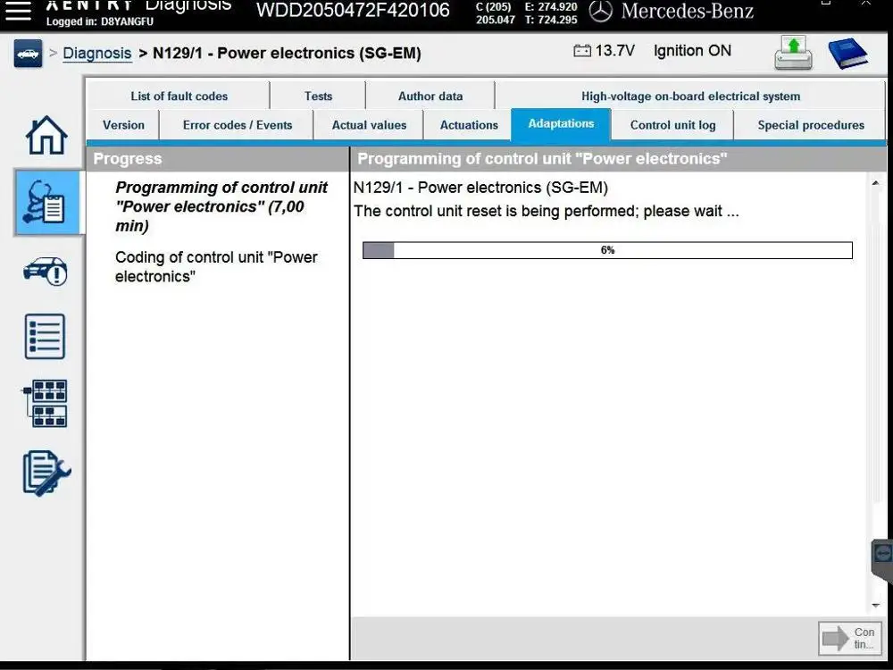 19 мая система XENTRY с DTS и Vediamo eng EPC WIS поддержка кодирования SCN онлайн
