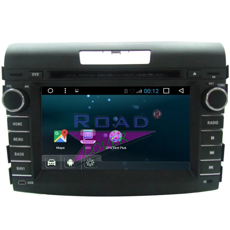 TOPNAVI Android 8,1 автомобильный медиацентр DVD радио плеер для Honda CRV 2012 2013 стерео gps навигации Automagnitol два Din видео