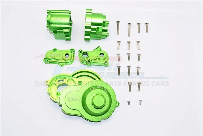 1/10 AXIAL SCX10 II 90046 Комплект центрального редуктора из сплава SCX2038|Детали и