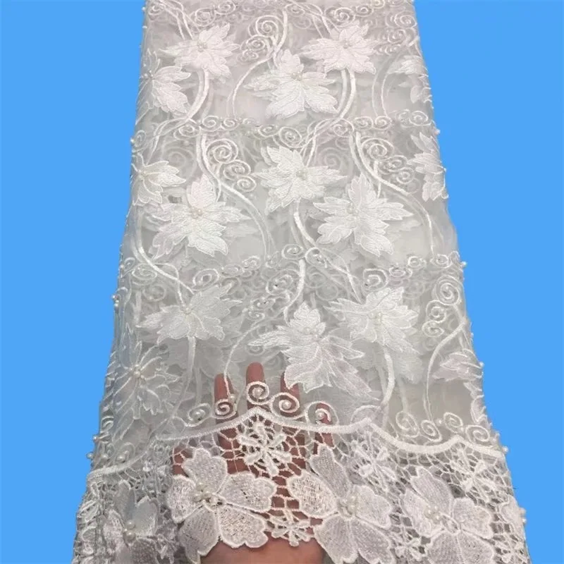 2019 Latest French Laces Fabrics High Quality Tulle African Fabric For Wedding Nigerian Net Lace Material Free shipping | Дом и сад
