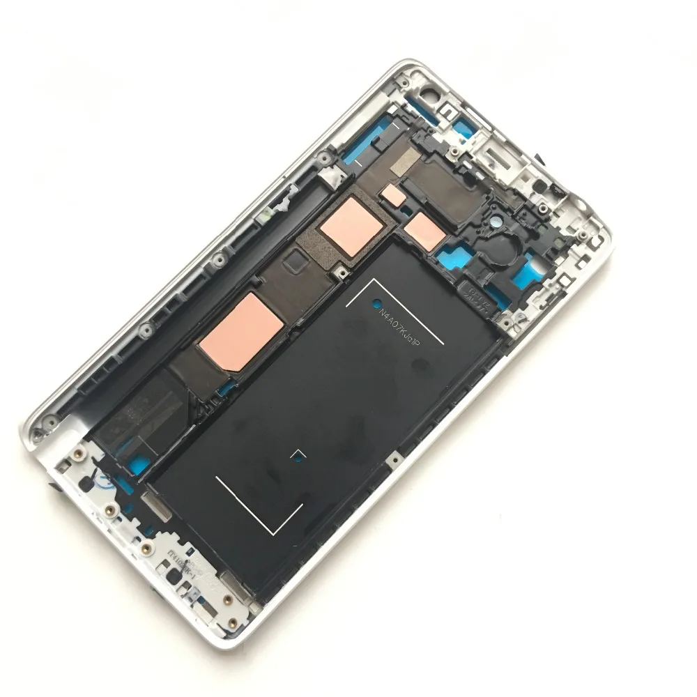Новая рамка А чехол Корпус запасная часть для Samsung Note 4 Edge N9150 N915L черный/белый|frame