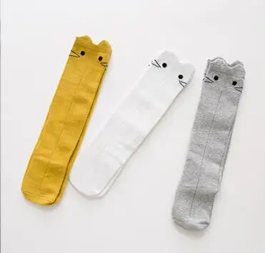 3 pairs of socks Новые Боди для детей; одежда с длинными рукавами одежда для маленьких девочек, комбинезоны для новорожденных+ шапка, костюм тела гимнастический костюм детская одежда - Цвет: 3 pairs of socks