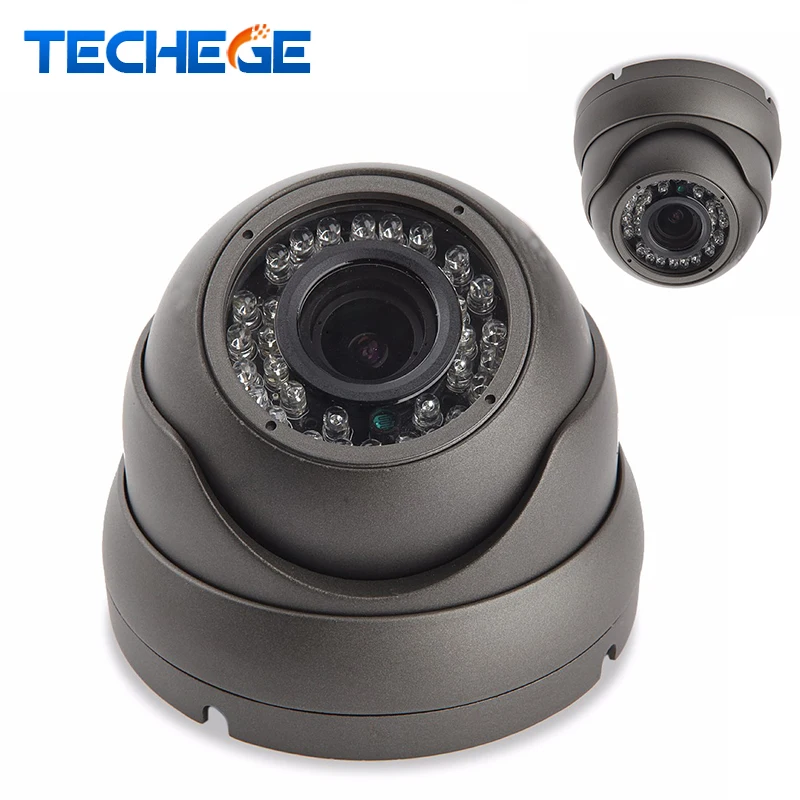 Techege 1080 P 48 В POE IP Камера ночного видения в/outoor металлический Водонепроницаемый HD