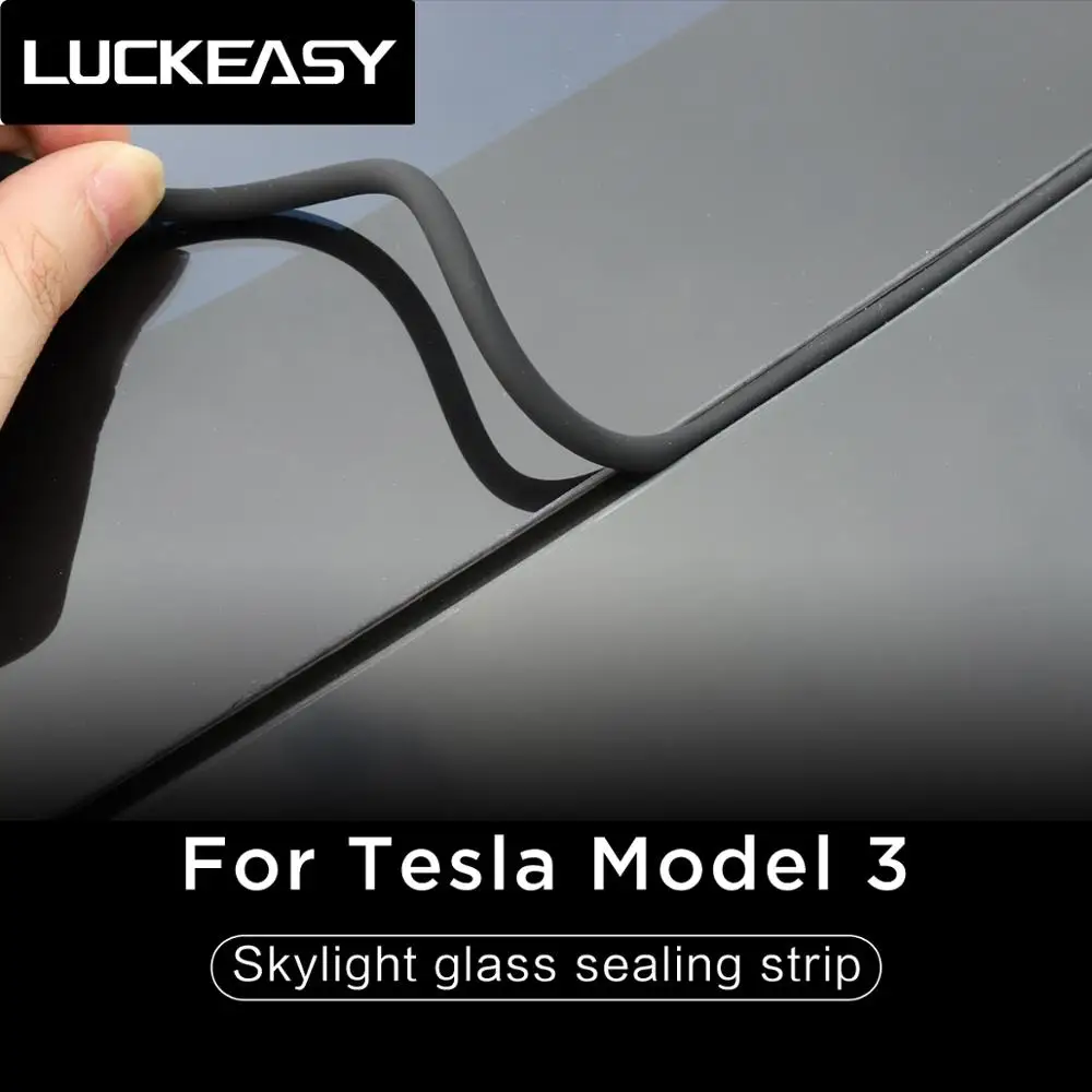 Набор для шумоподавления автомобиля LUCKEASY бесшумный комплект уплотнений Tesla Model3