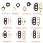 10 шт.лот, для Xiaomi Redmi Note 7 6 5 8 5A 6A 7A 8A Pro Plus S2 задняя камера, стеклянный объектив с клеем, запасные части