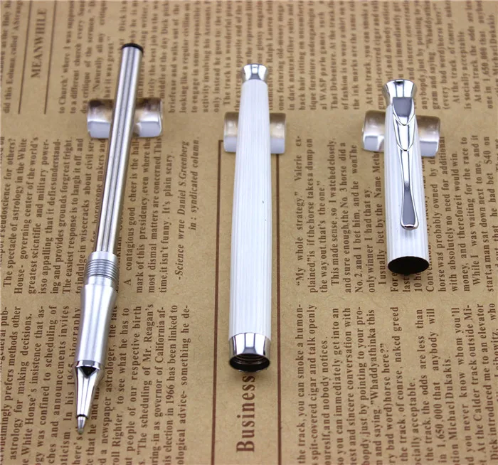 white MONTE MOUNT ballpoint Pen sales promotion metal School Office supplies roller ball pen high quality business gift 028 | Канцтовары