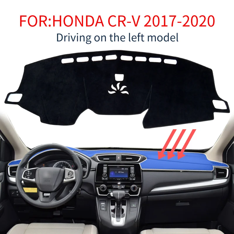 Коврик для приборной панели Smabee черный нескользящий коврик Honda CRV аксессуары 2017