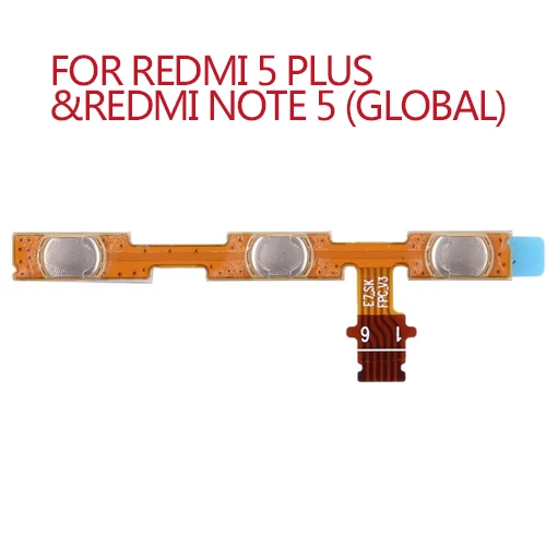 Оригинальный гибкий кабель кнопки питания для XIAOMI Redmi 3 4X5 6 Note 2 4X 4 5 5A клавиша