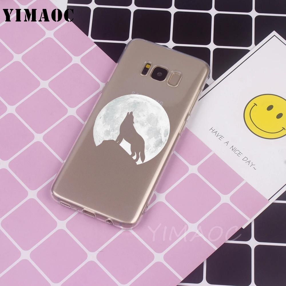 Мягкий силиконовый чехол YIMAOC Wolf Frog Pepe из ТПУ для Samsung Galaxy j3 j5 A5 2016 2017 A8 2018 Note 8 S7 edge S8
