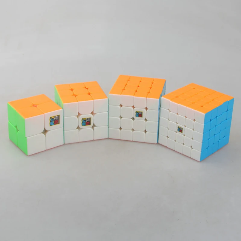 MoYu Mofangjiaoshi 2x2 3x3 4x4 5x5 Скорость квадратная Подарочная коробка Упаковка профессиональная Головоломка обучающие игрушки для детей Волшебный куб пакет