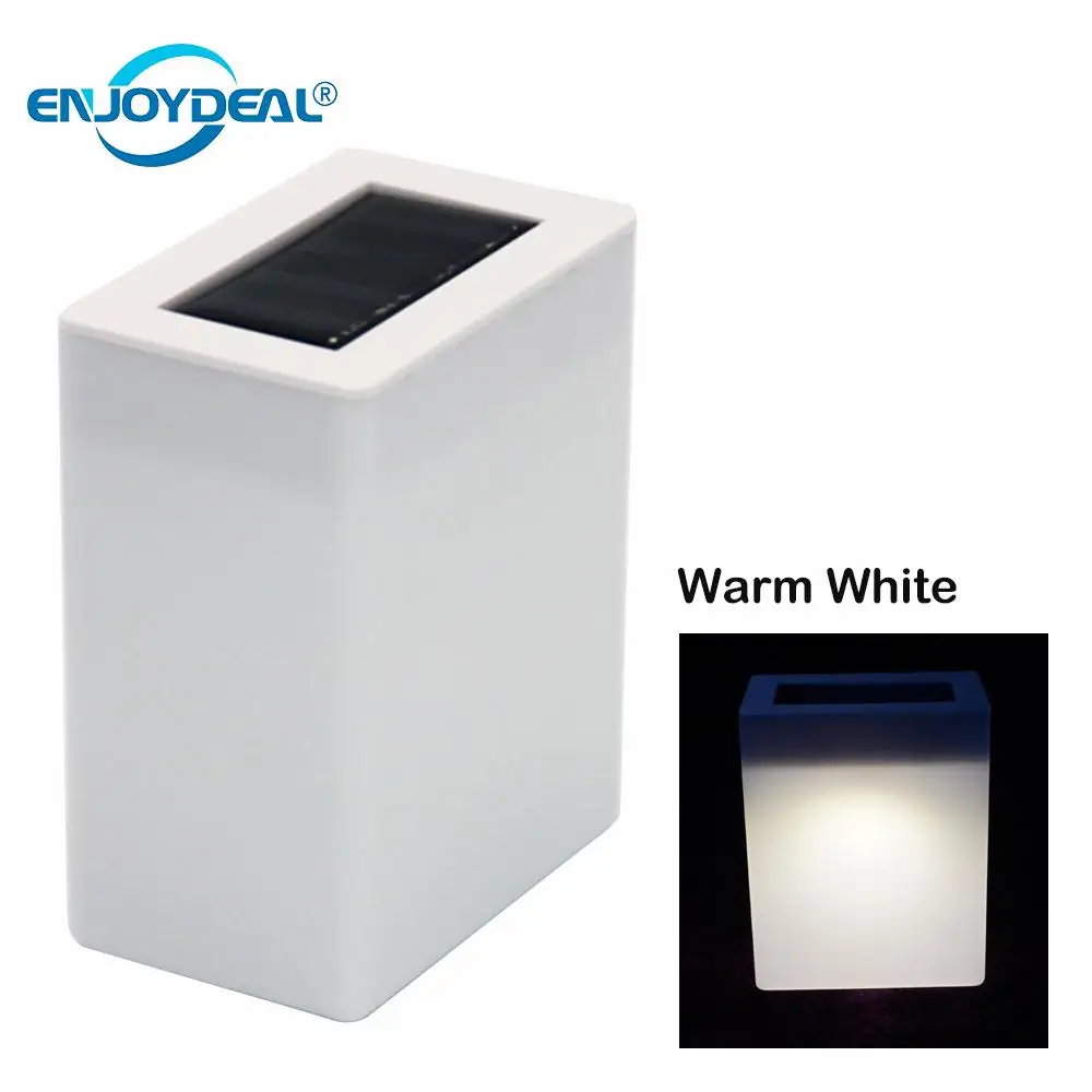 Waterproof Solar Powered Garden Wall Lamp 2 LED Patio Yard Fence Sconce Light Outdoor Corridor wall lamp | Лампы и освещение