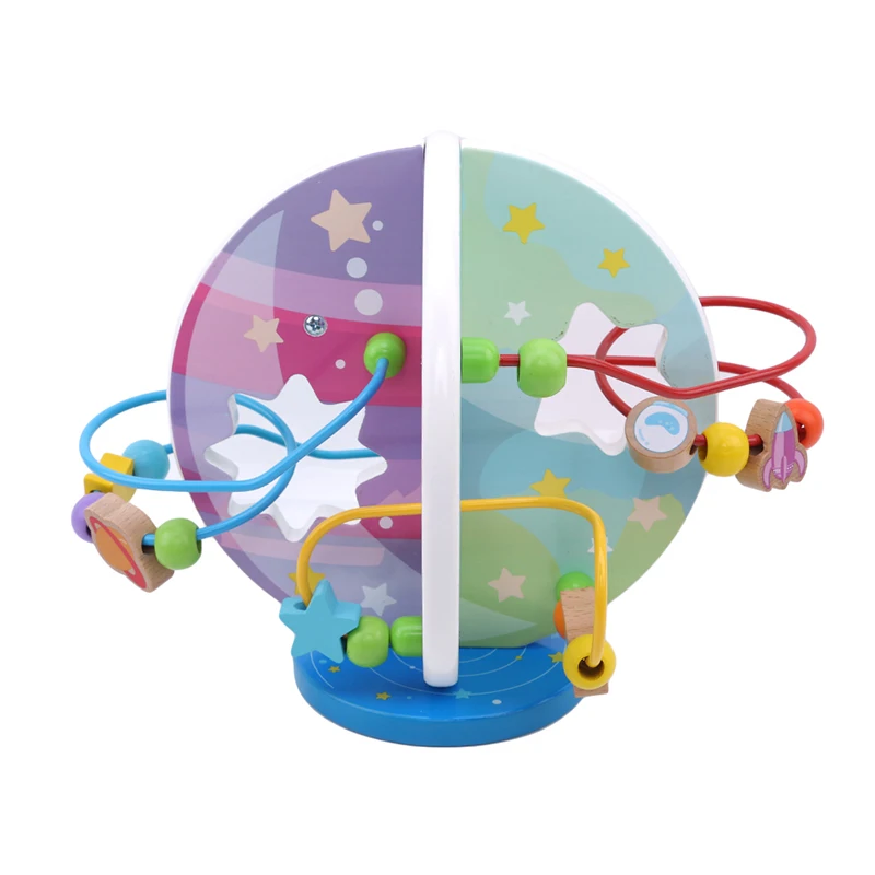 Детские Игрушки для раннего обучения деревянные игрушки детей с круглыми