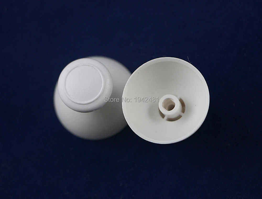 Комплект из 3 предметов высокое качество белый джойстик для Кепки гриб s Wii Nunchuck