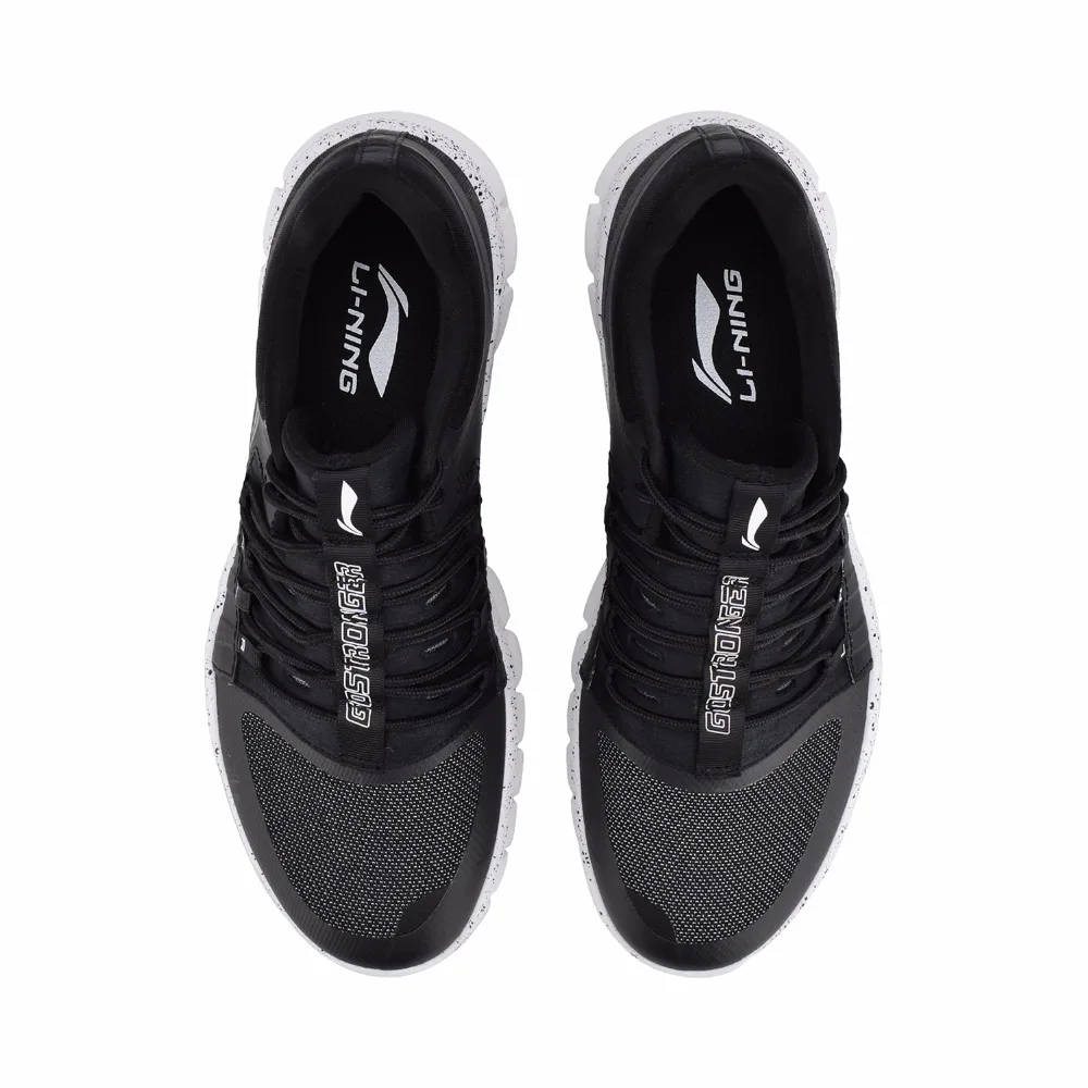 Мужские умные быстросъемные кроссовки Li Ning дышащая удобная спортивная обувь с