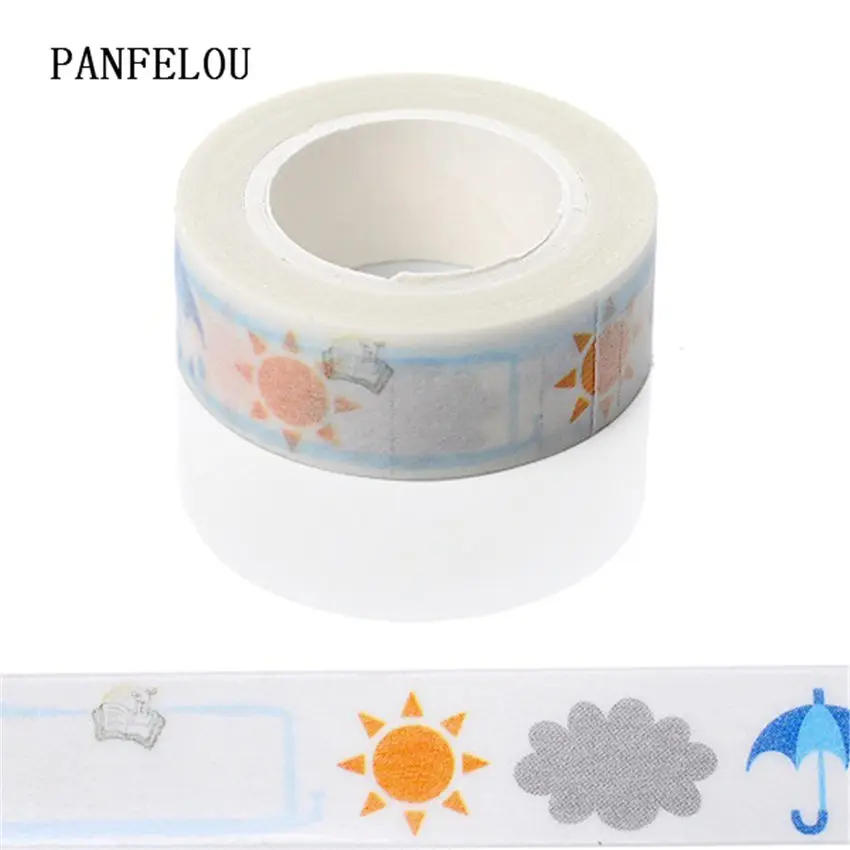 PANFELOU разделительные наклейки от солнца размером 1 5 см x 10 м клейкая лента для